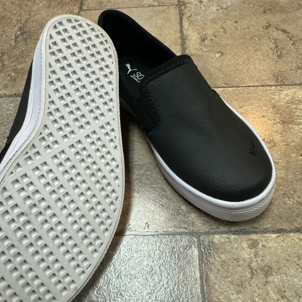 Puma slip ons